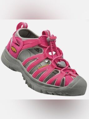 Girl's Keen Whisper Sandals in Honeysuckle/Neutral Gray. Youth 6 NWOT